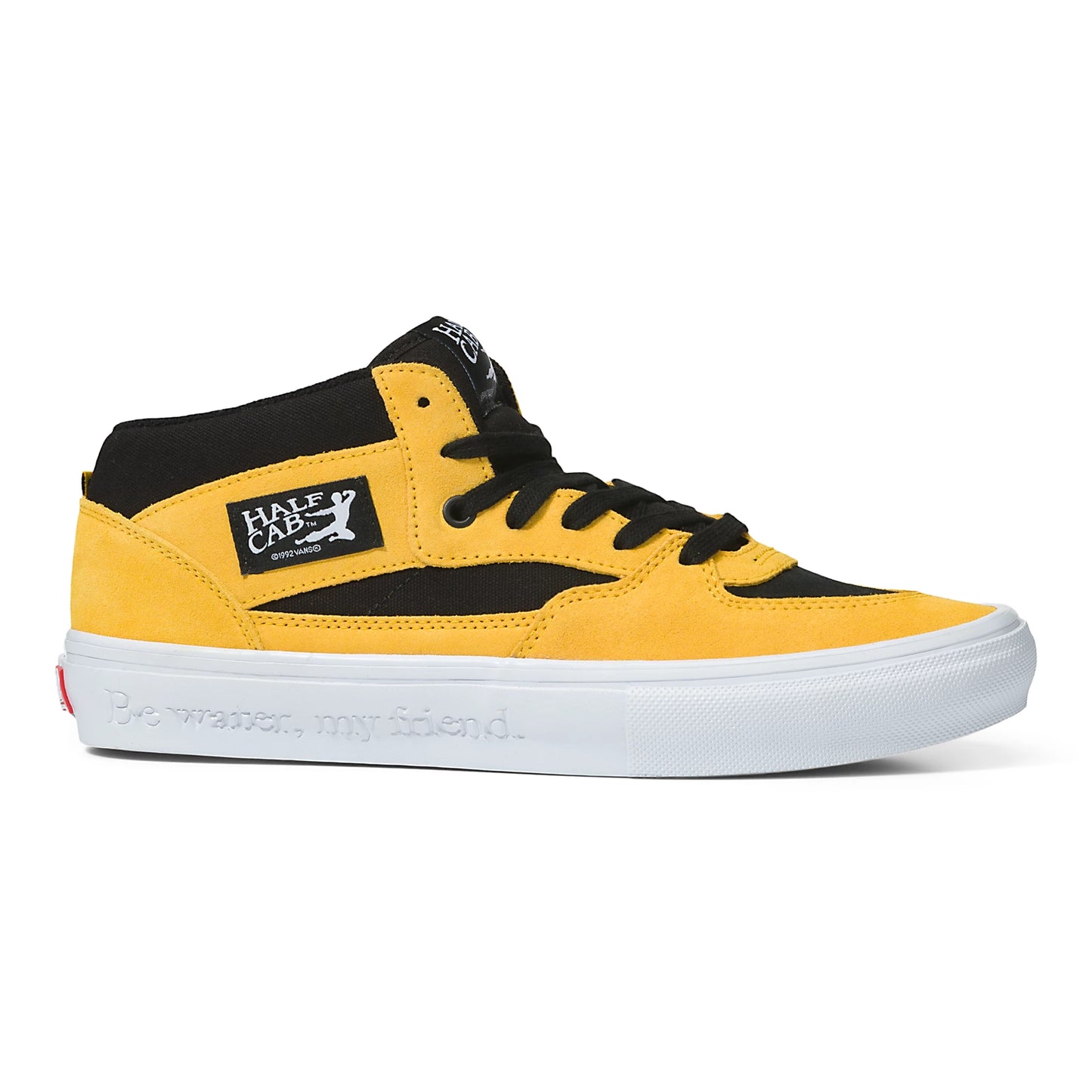 Vans X Bruce Lee Skate Half Cab Pro Shoe Blk/Ylw/Wht (size options listed)