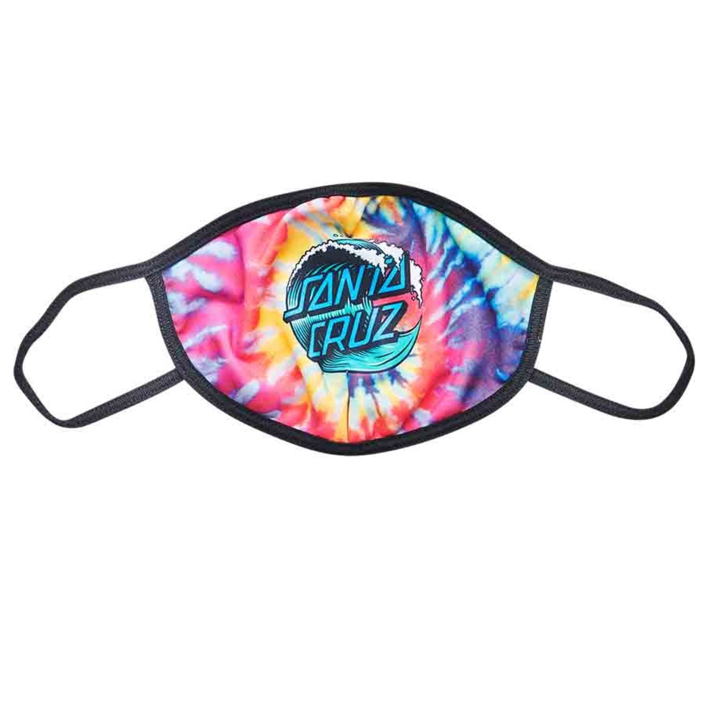 Wave Dot Face Mask Tie Dye OS