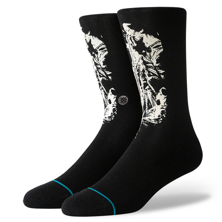 Hendrix Solo Socks Blk Lrg
