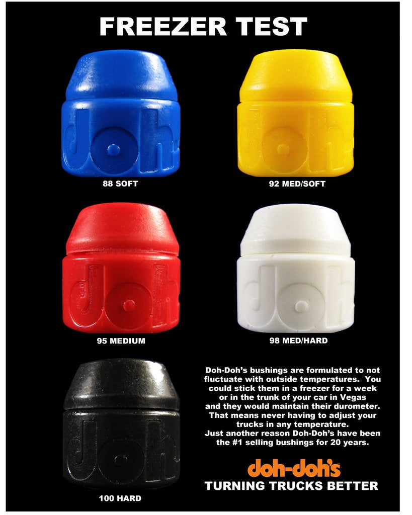 Doh Doh Bushings (color & hardness options listed)