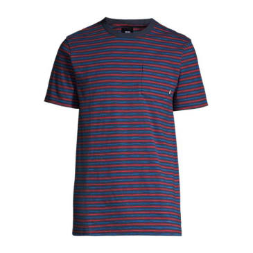 Spacedye Crew S/S Tee Shirt Dress Blu (size options listed)