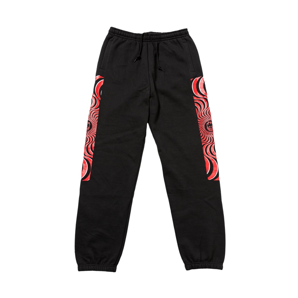 Bighead Swirl Sweatpants Blk (size options listed)