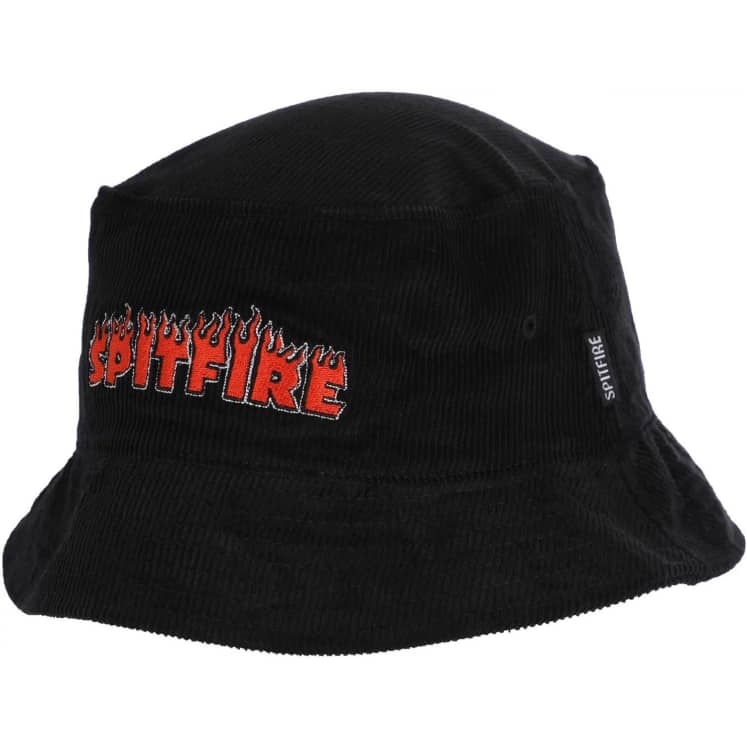 Bucket Flash Fire Hat Blk OS
