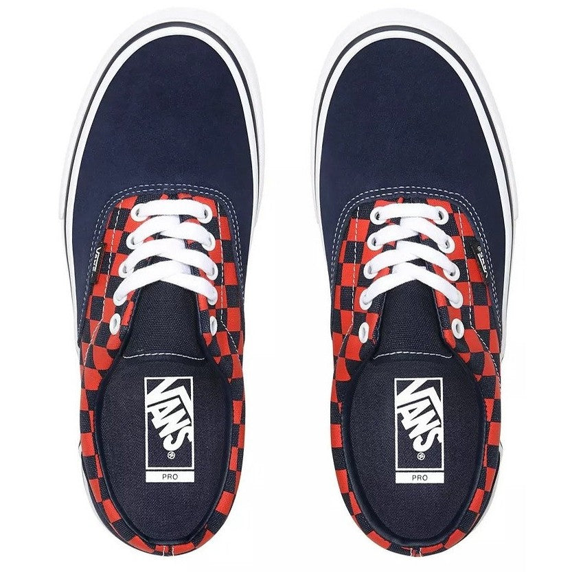 Checkerboard Era Pro Shoe Nvy/Org (size options listed)
