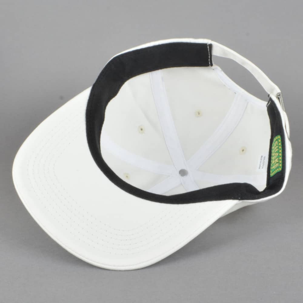 Box Logo Adjustable Strapback Hat OS wht/wht