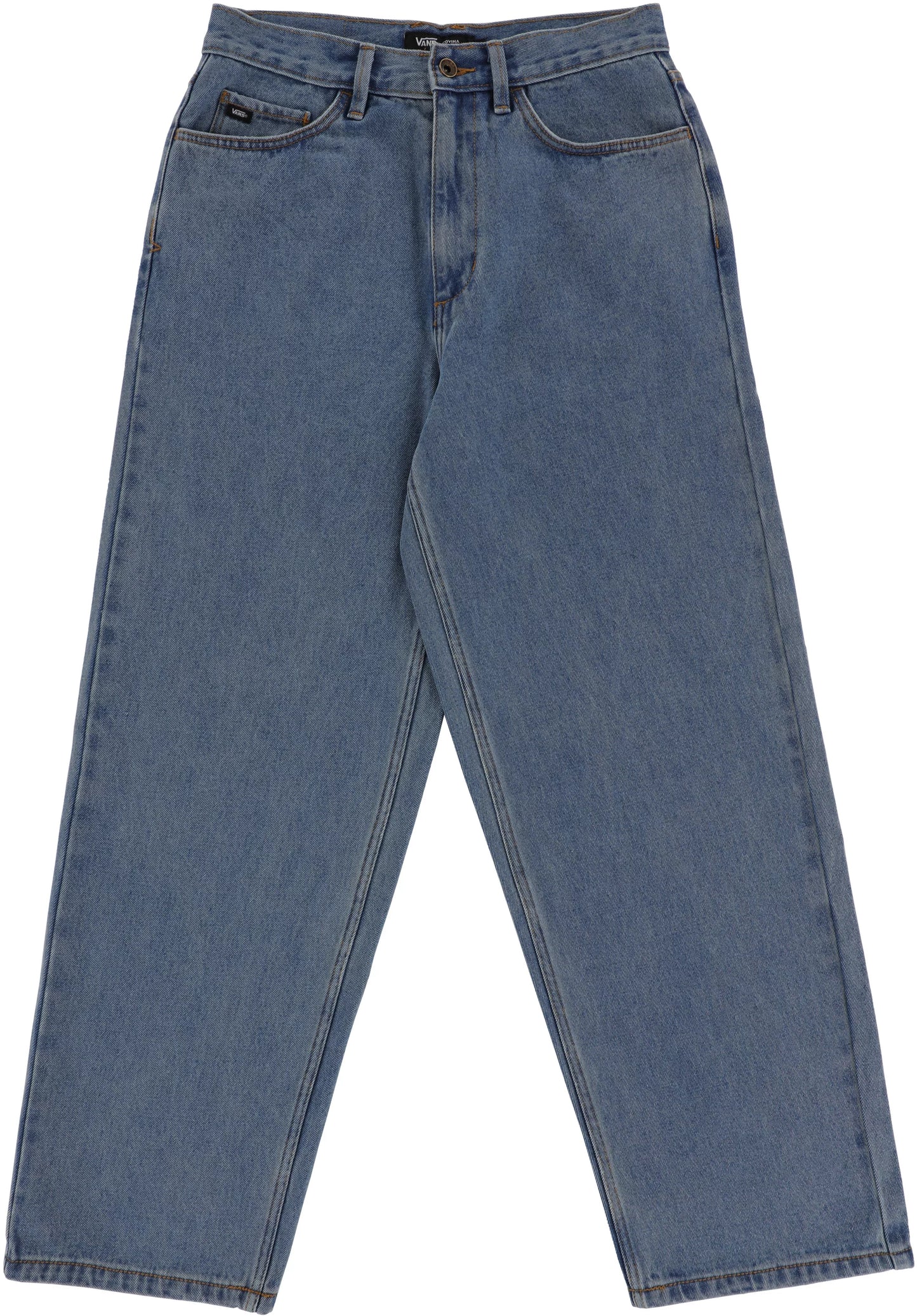 Covina 5Pocket Baggy Denim Pants Stone Wash(size options listed)