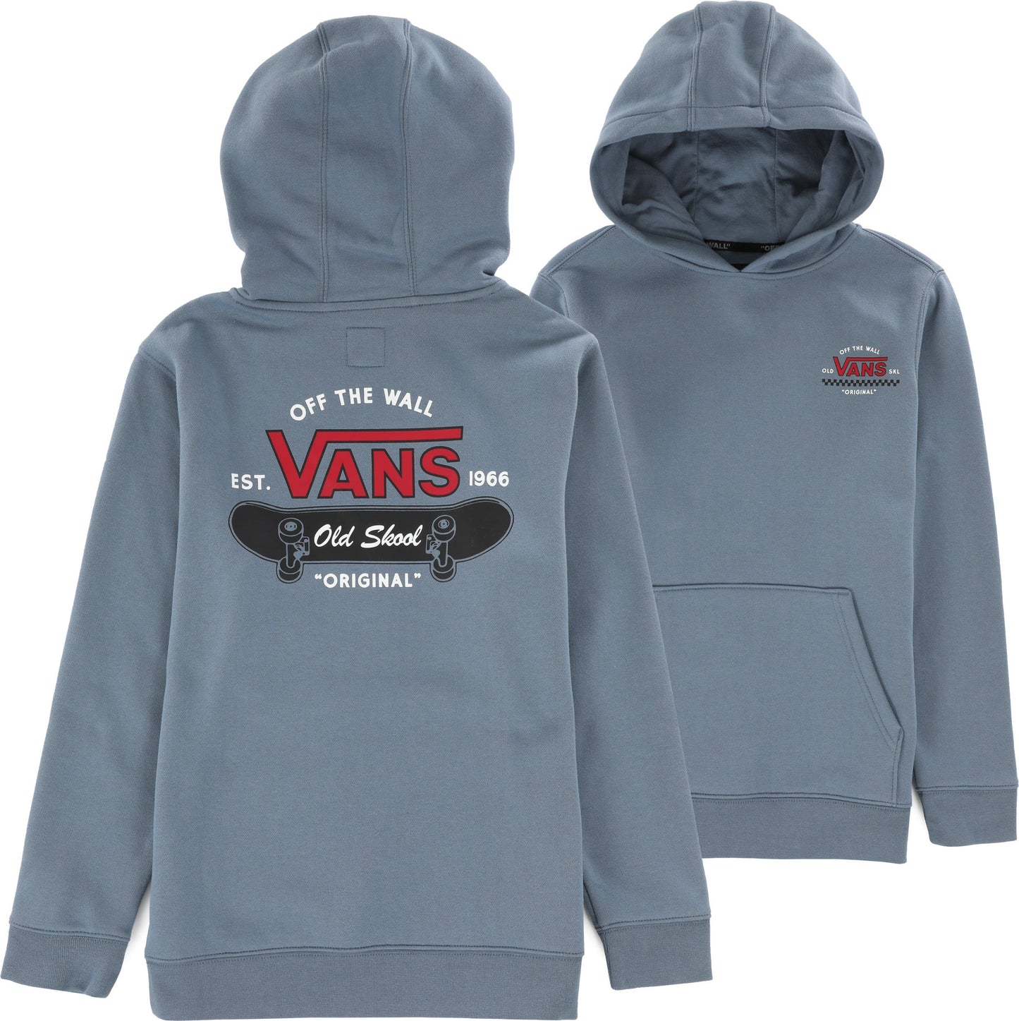 Kids Old Skool Complete Pullover Hoodie Blu Mirage (size options listed)