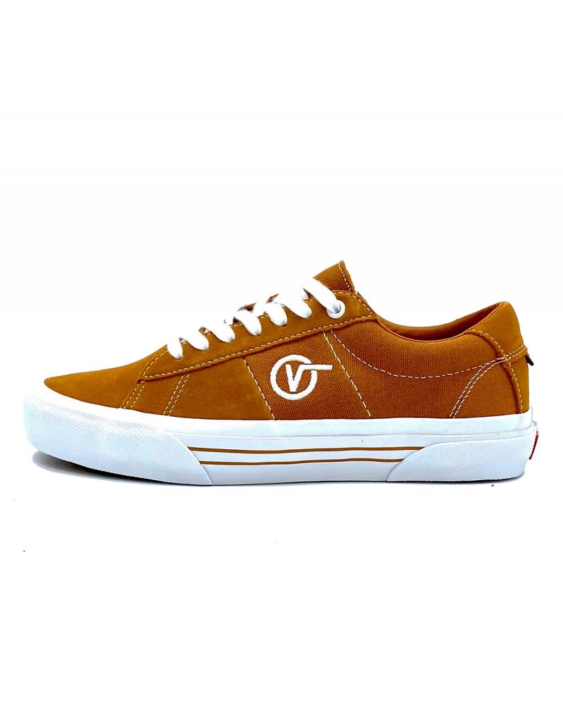 Skate Sid Shoe Pumpkin/Wht (size options listed)