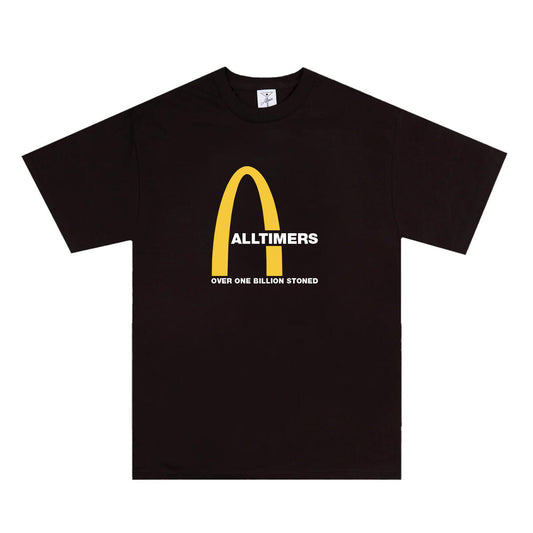 Arch s/s Tee Shirt Blk(size options listed)
