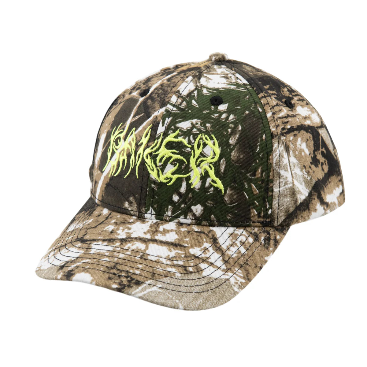 Dark Woods Camo Adjustable Snapback Hat Camo OS