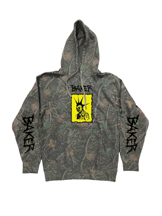 Crud Life Deadwood Pullover Hoodie Camo Lrg