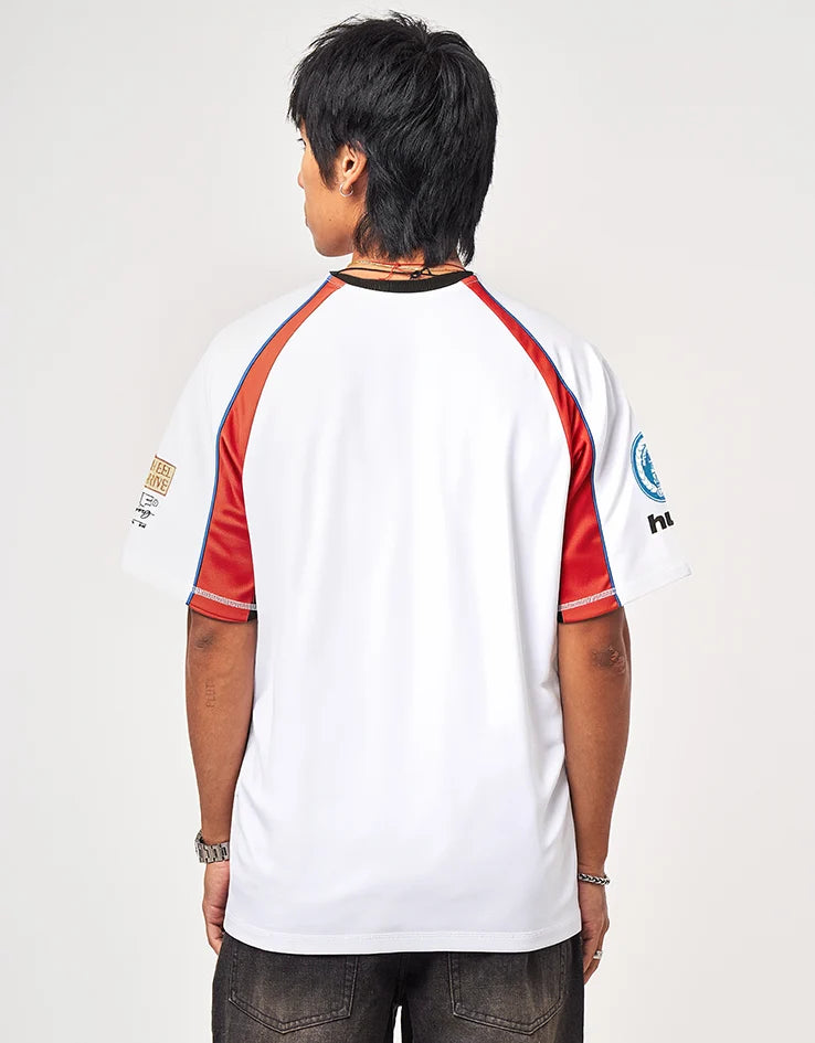 Huf X Toyota Land Cruiser Rally s/s Jersey Shirt Wht