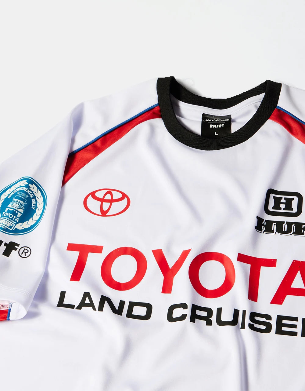 Huf X Toyota Land Cruiser Rally s/s Jersey Shirt Wht