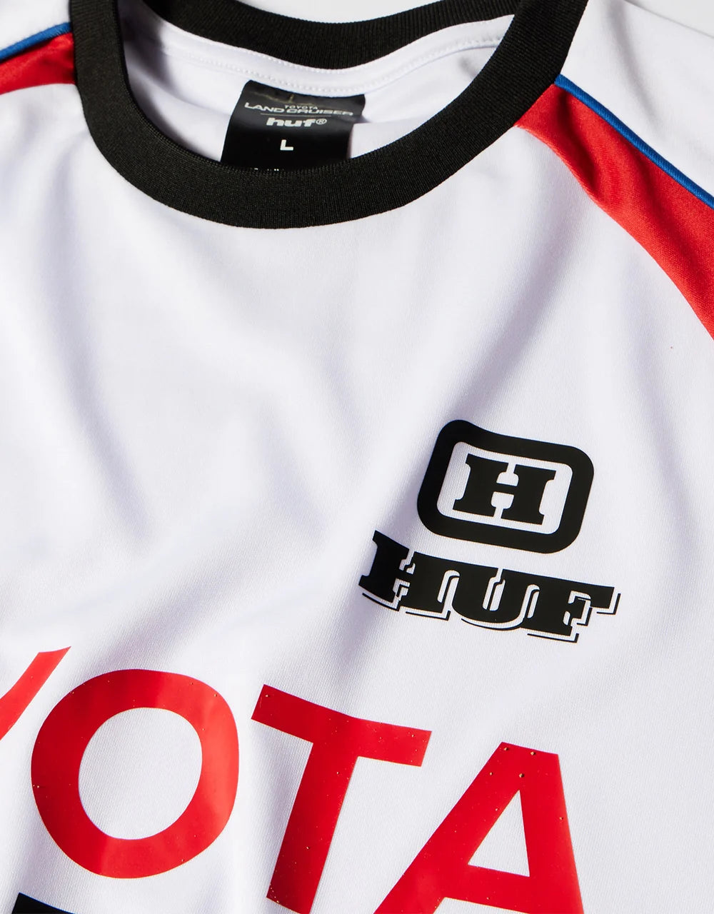 Huf X Toyota Land Cruiser Rally s/s Jersey Shirt Wht