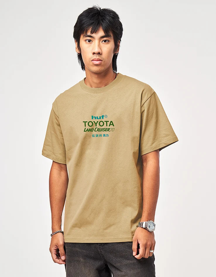 Huf X Toyota Land Cruiser 70 s/s Tee Shirt Sand