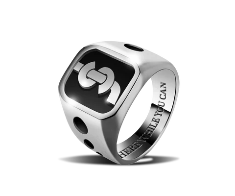 SJ Drip Finger Ring Stainless Steal(size options listed)