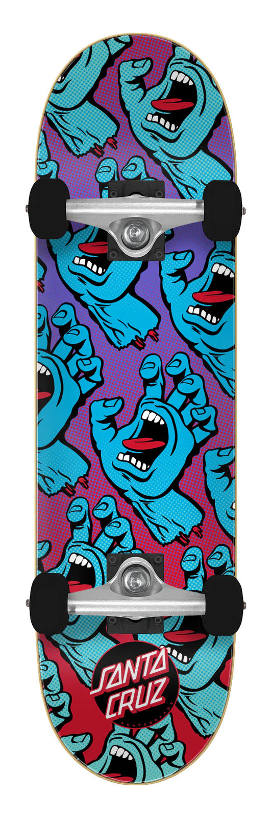 Micro Gradient Hands Skateboard Complete 7.5 X 28.25
