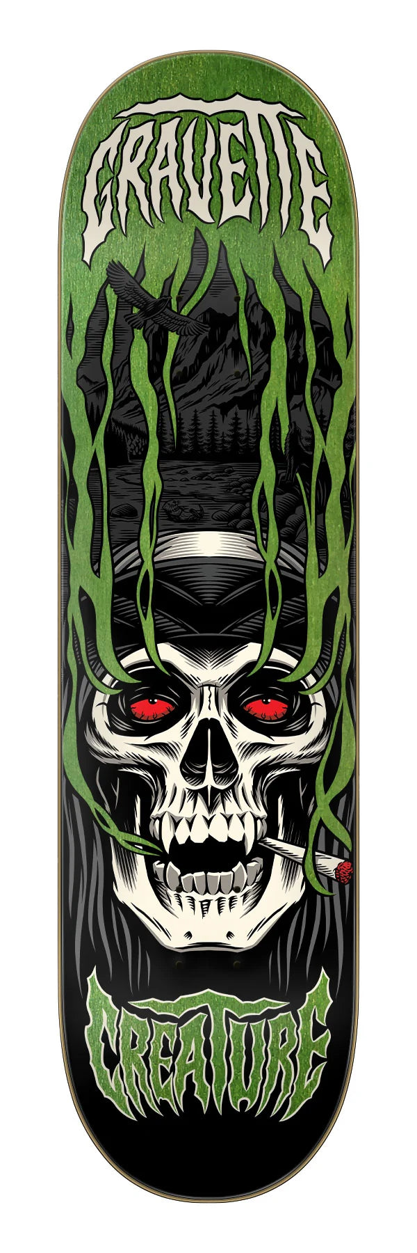 David Gravette Hippie Skull IV Pro Deck 8.3 X 32.2