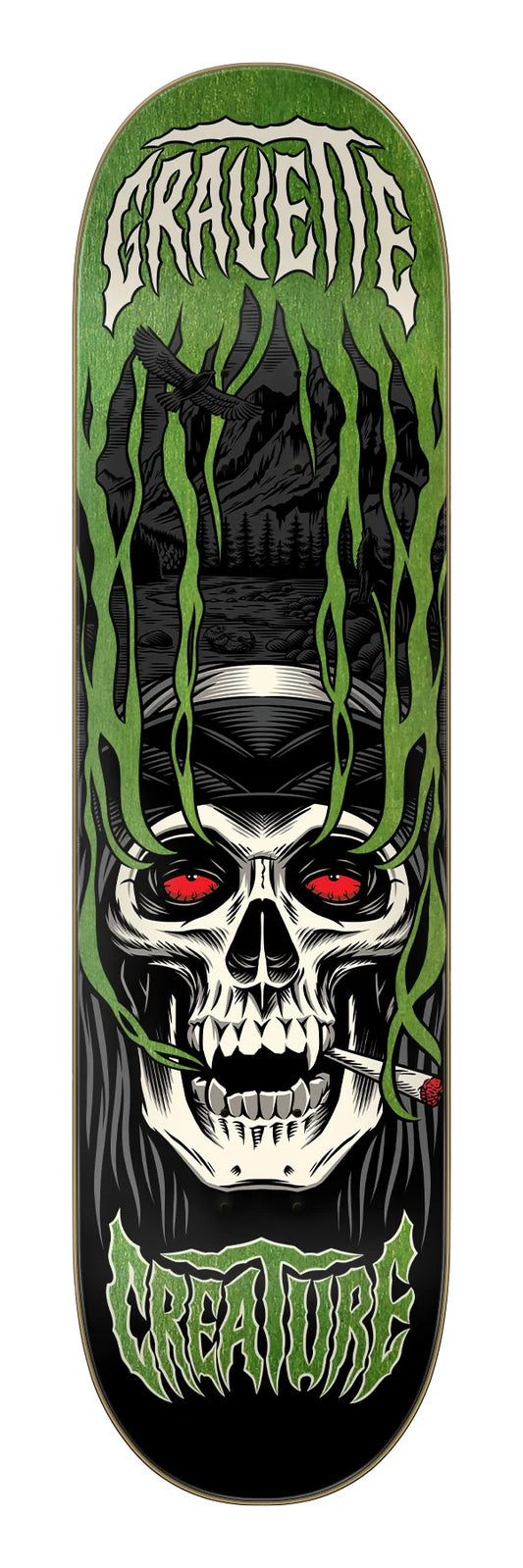 David Gravette Hippie Skull IV Pro Deck 8.3 X 32.2
