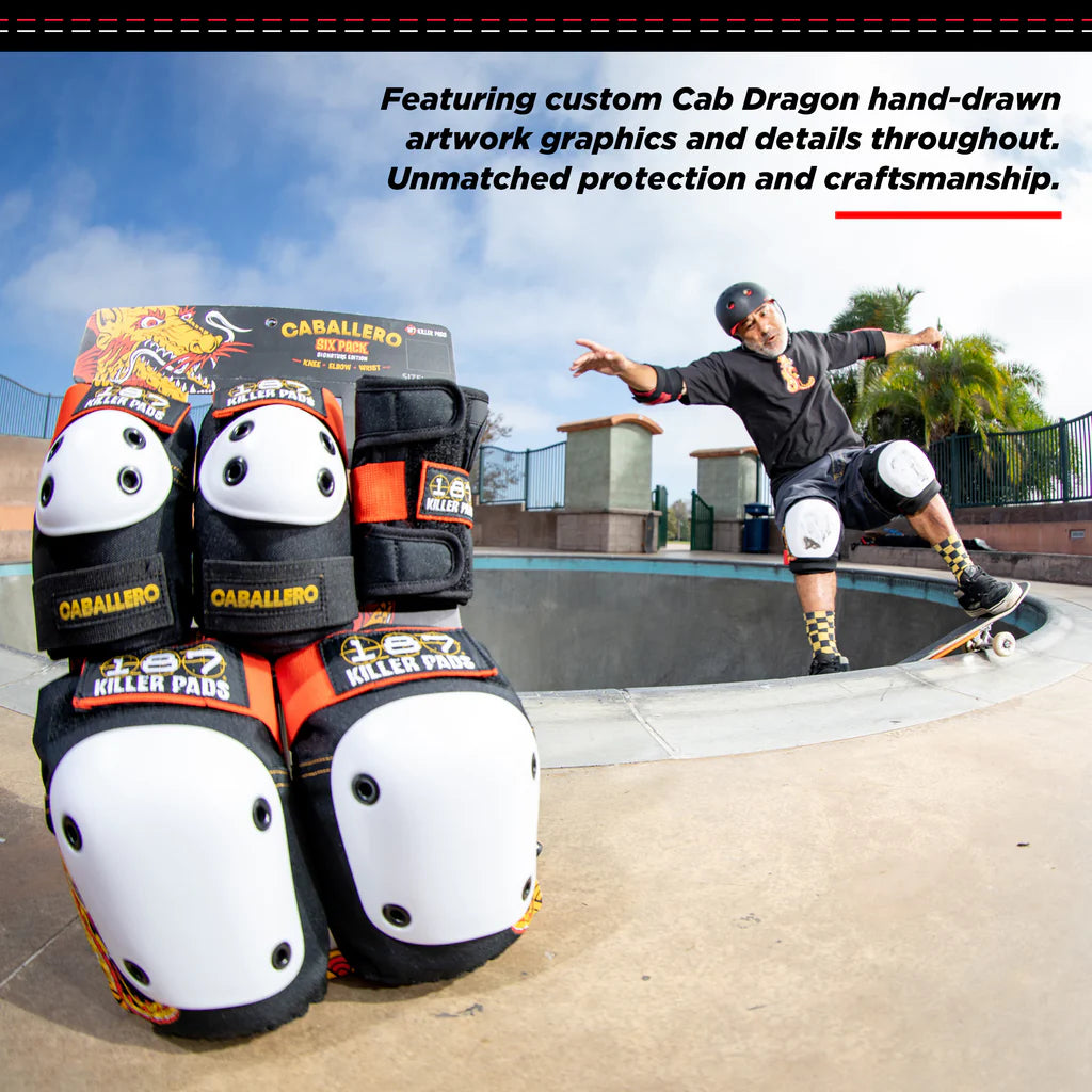 Steve Caballero Six Pk. Pro Pad Set