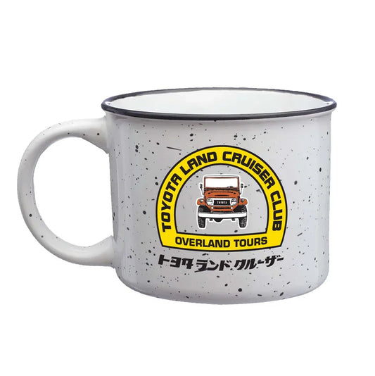 Huf X Toyota Land Cruiser Coffee Break Enamel Metal Cup Wht OS