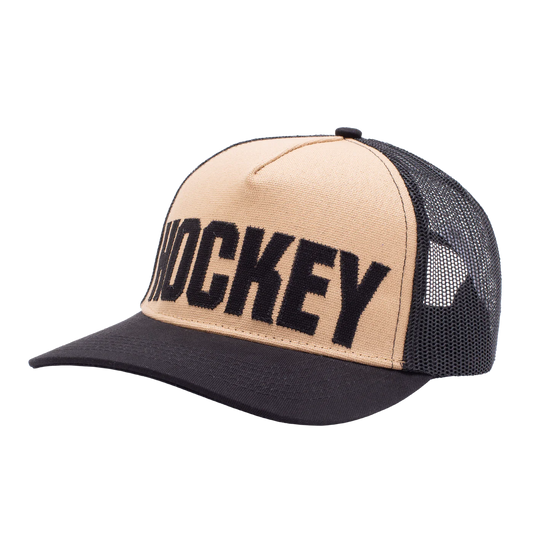 Truck Stop Hat #2 Adjustable Snapback Meshback Hat Blk/Crm OS