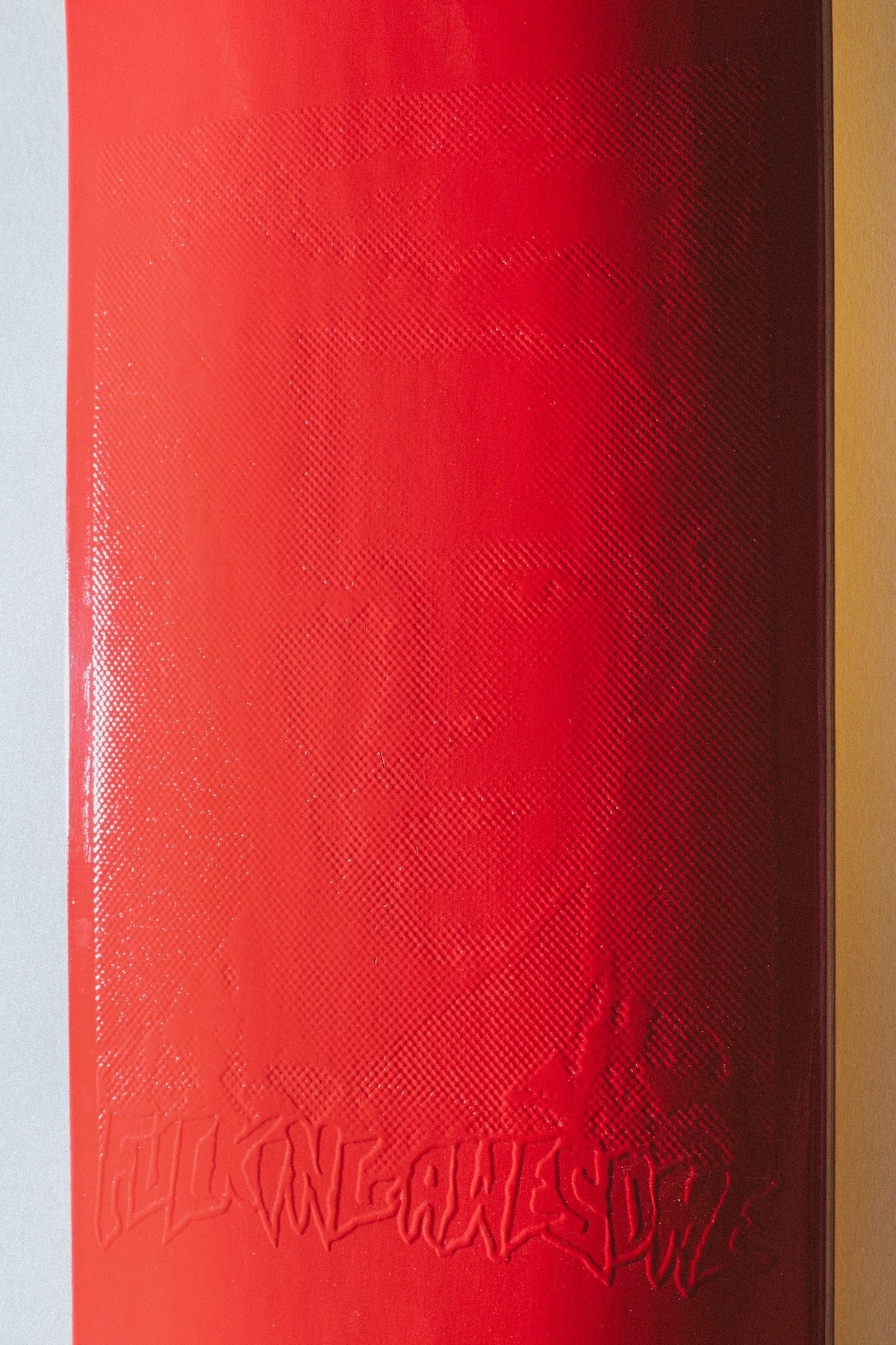 Anthony Van Engelen Raised Ink Class Photo Pro Deck 8.5 X 31.91 Red