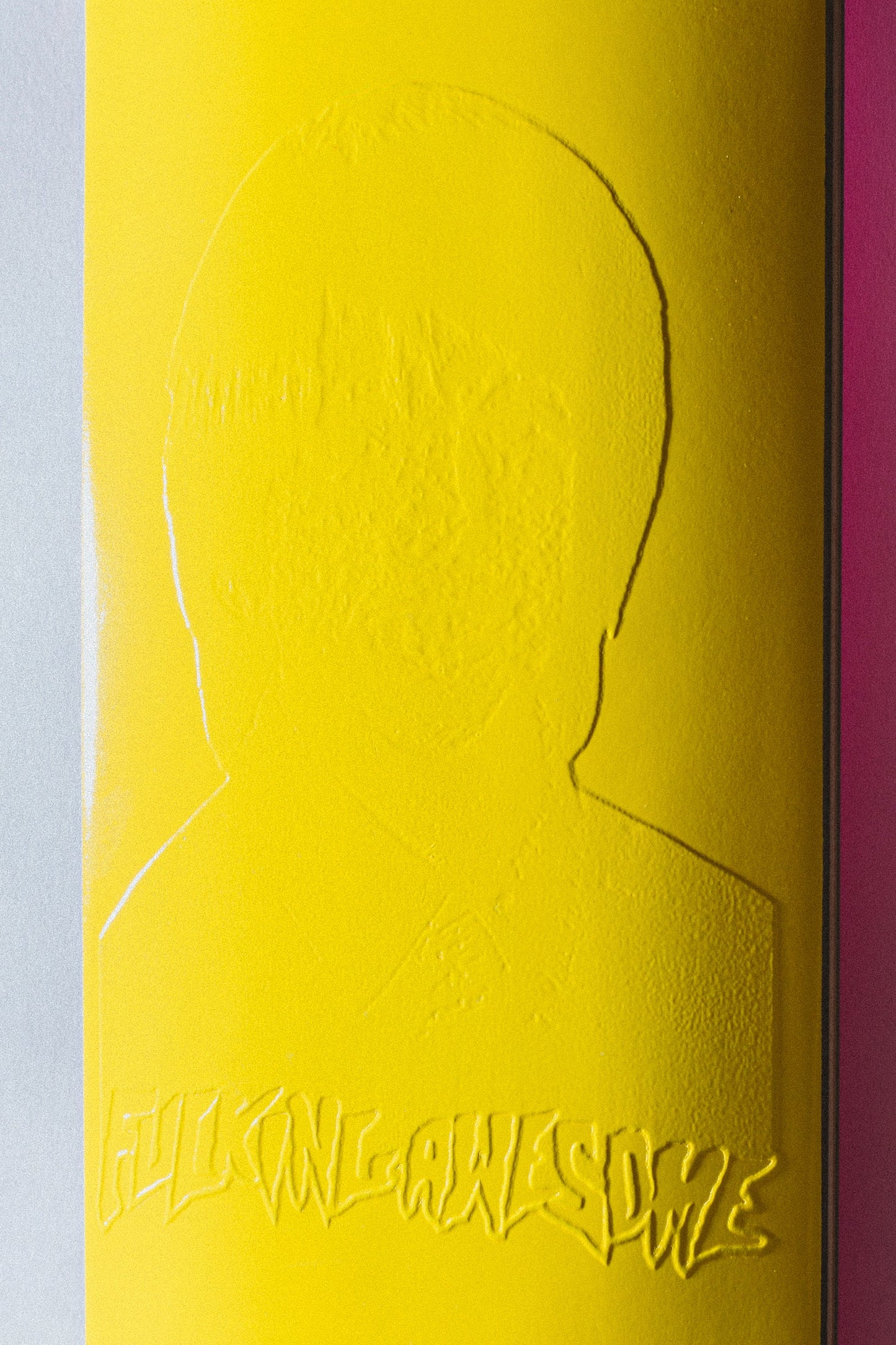 Aidan Mackey Raised Ink Class Photo Pro Deck 8.25 X 31.79 Ylw