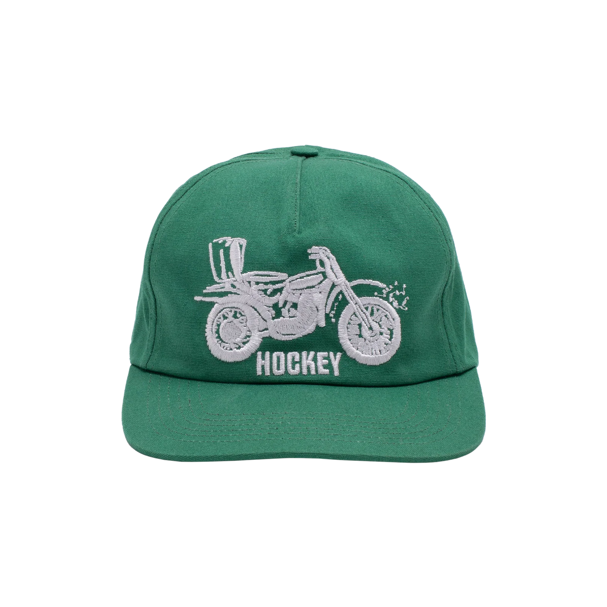 Rest Stop 6Panel Adjustable Snapback Hat Grn OS