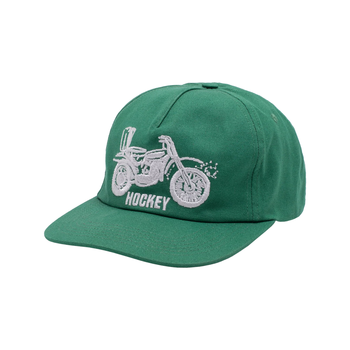 Rest Stop 6Panel Adjustable Snapback Hat Grn OS