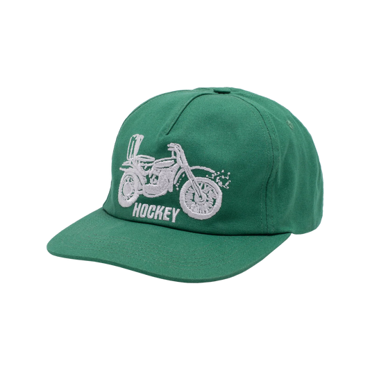 Rest Stop 6Panel Adjustable Snapback Hat Grn OS