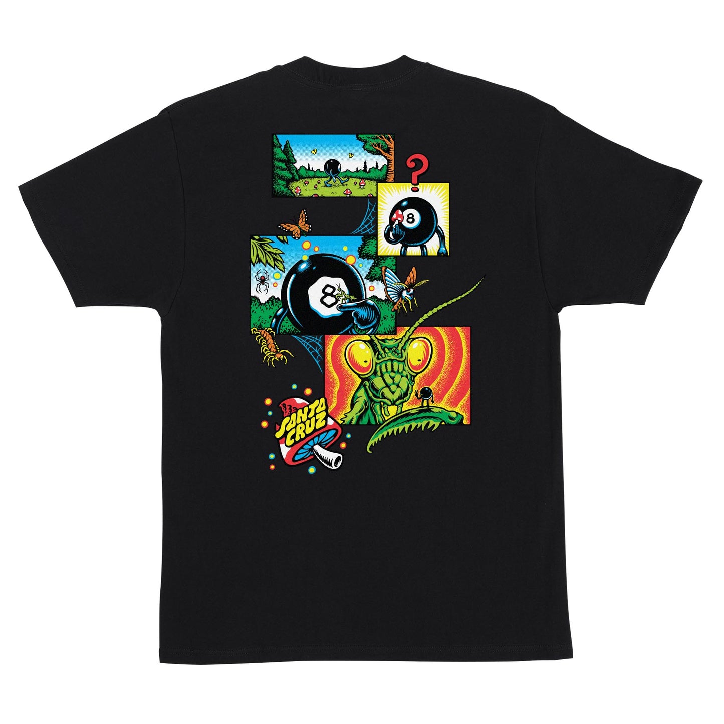 Winkowski 8Ballr Comic s/s Heavyweight T ShirtBlk(size options listed)