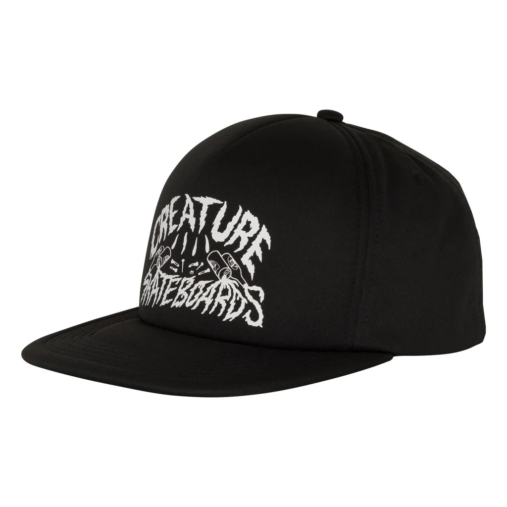 Play It Loud Adjustable Snapback Trucker Hat Blk OS