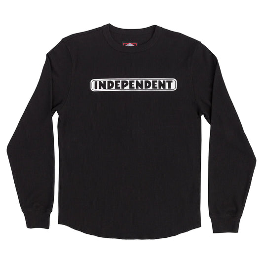 Bar Logo L/S Thermal Top Shirt(color & size options listed)