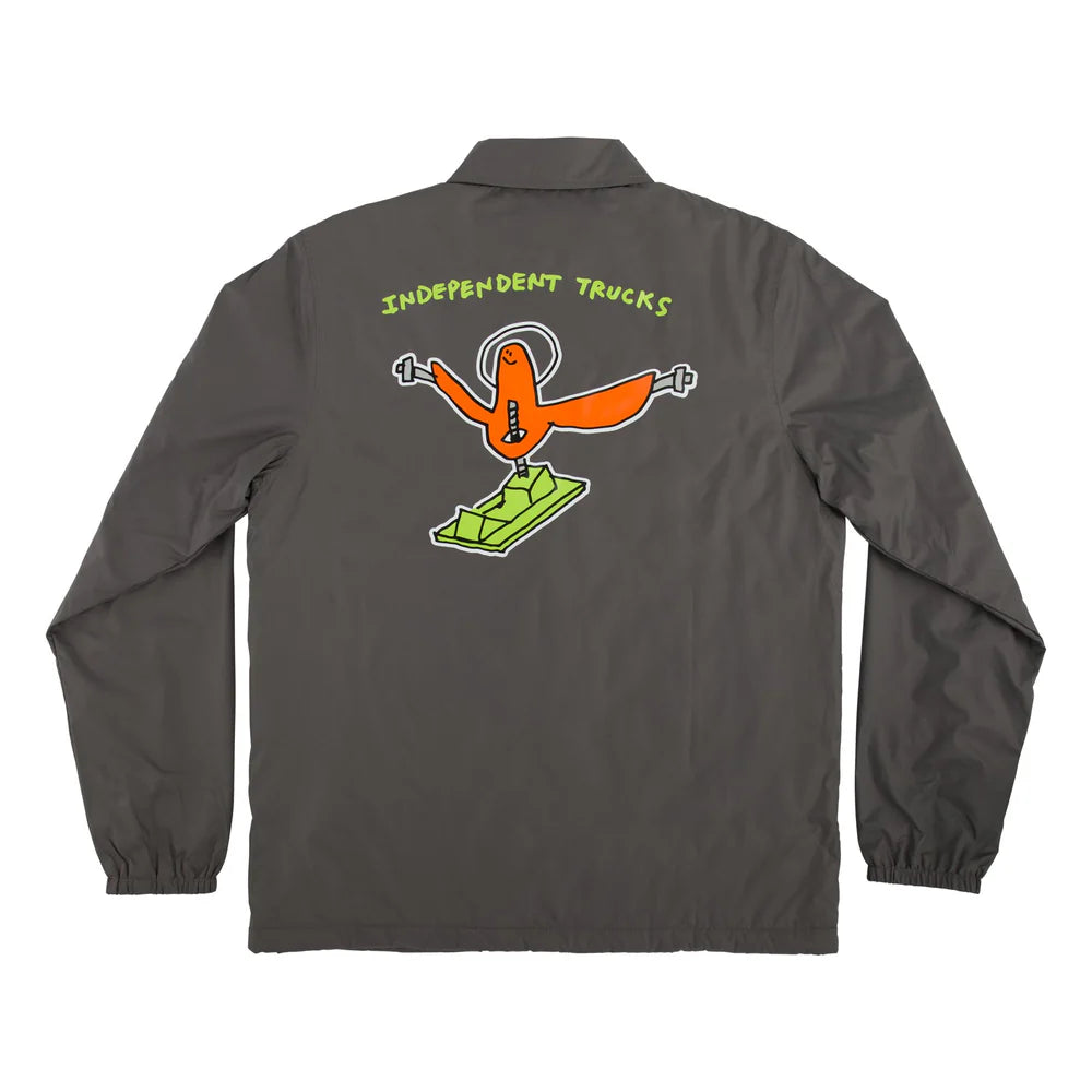 Gonz Hanger X Independent Windbreaker Jacket Gry