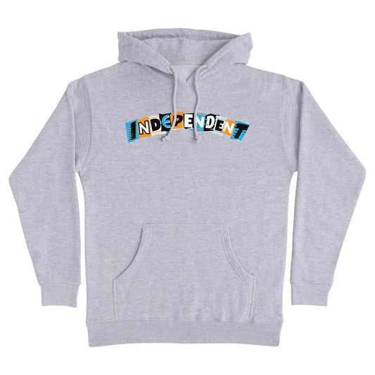 Lance Mountain Ransom Independent Pullover Hoodie Hthr/Gry