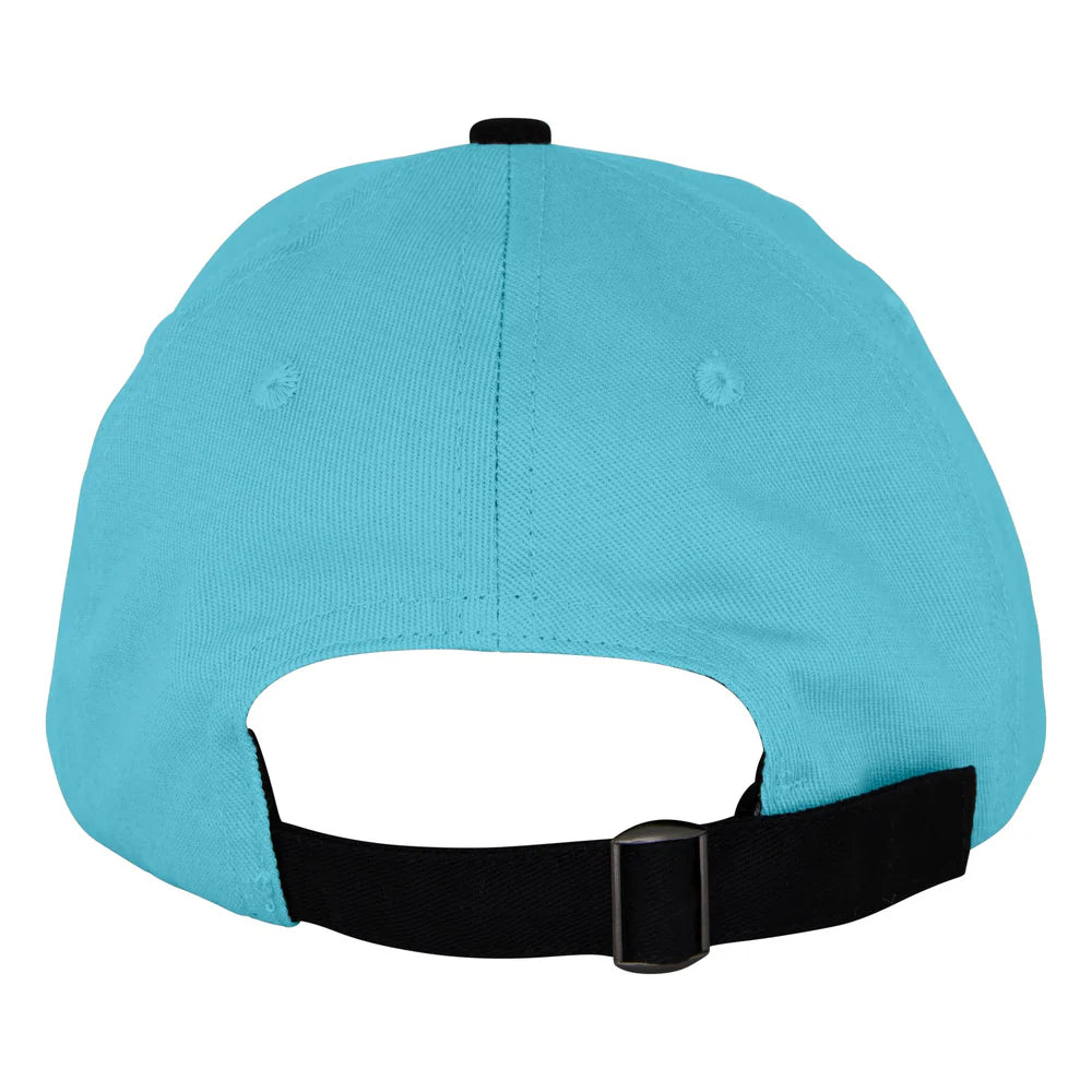 Gonz X Independent Bar Dad Strapback Unstructured Hat OS Stone/Blu/Blk