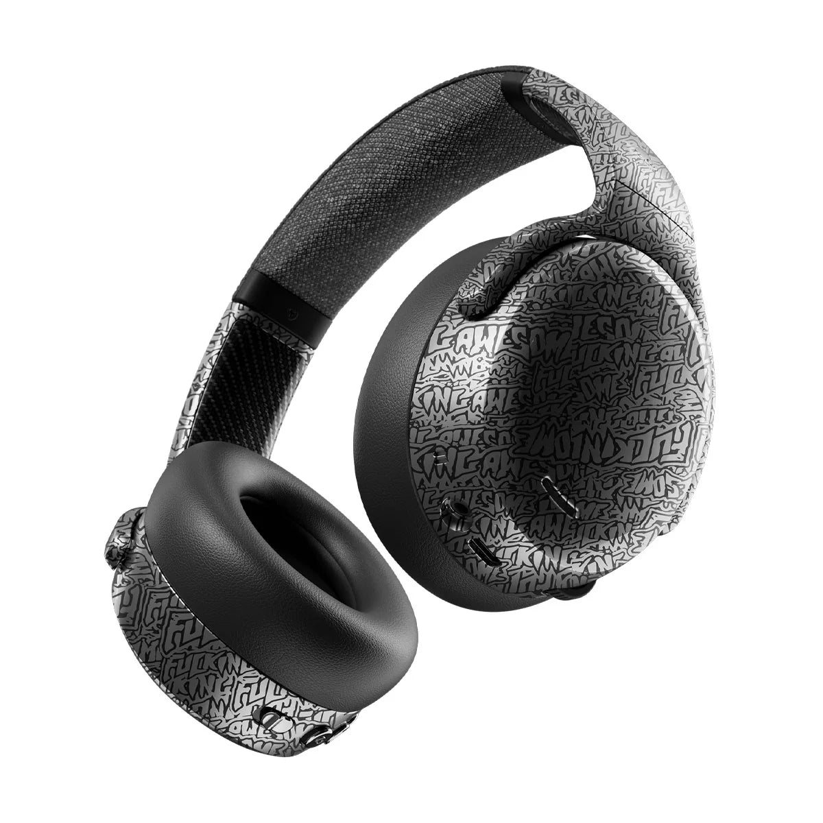 Fucking Awesome Crusher ANC 2 Over Ear Wireless Bluetooth Headphones Blk/Sil