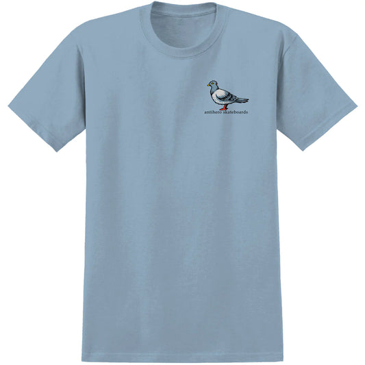 Lil Pigeon S/S Shirt BLUE/MLTI (size options listed)