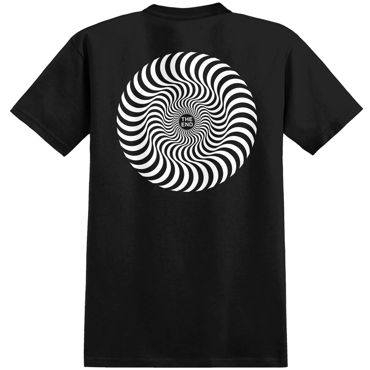 Classic Swirl S/S Shirt BLK/WHT (size options listed)