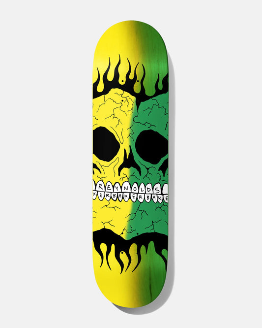 Andrew Reynolds Rasta Skull Pro Deck 8.38 X 32.25