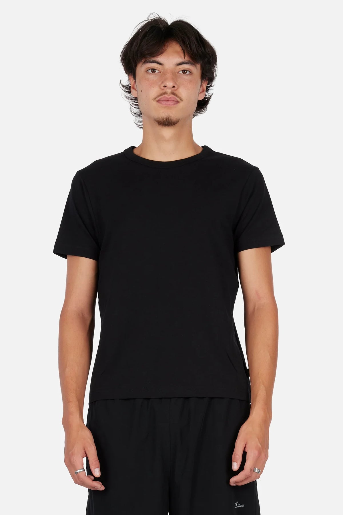 2Pk Basic T Shirts Blk