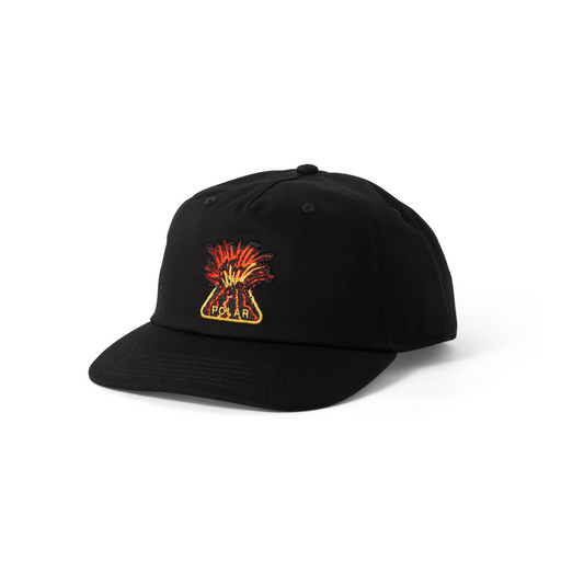 Jake Cap Adjustable Snapback Twill Hat Volcano Blk OS