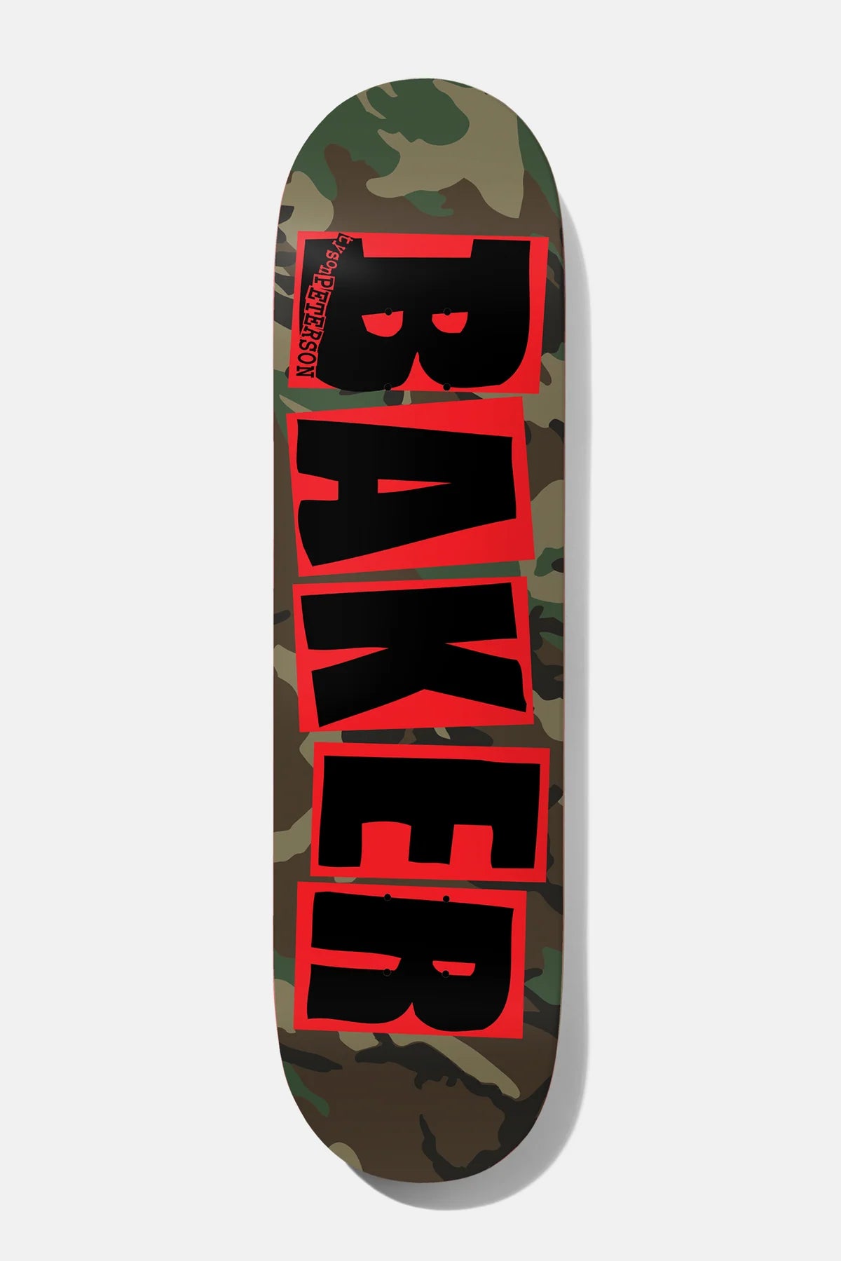 Tyson Peterson Brand Logo Pro Deck Camo 8.25 X 31.676