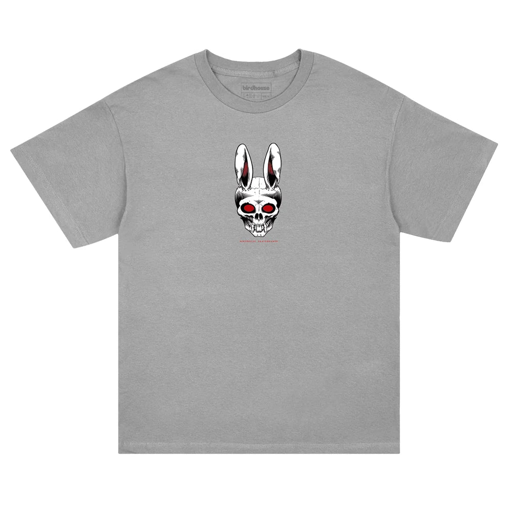 Rabbit Skull s/s Tee Shirt Hth Gry