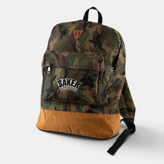 Brand Logo Camo Backpack OS