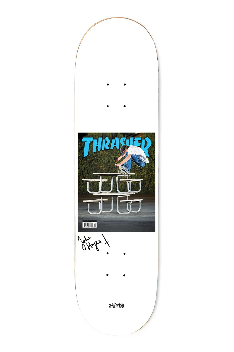 Jake Hayes Thrasher Cover Pro Deck 8.6 X 32 (Signed)