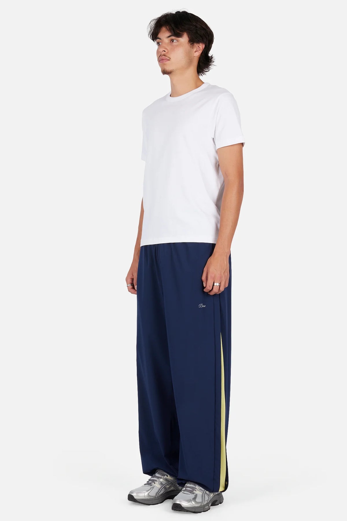 Athletic Snap Pants Nvy/ylw