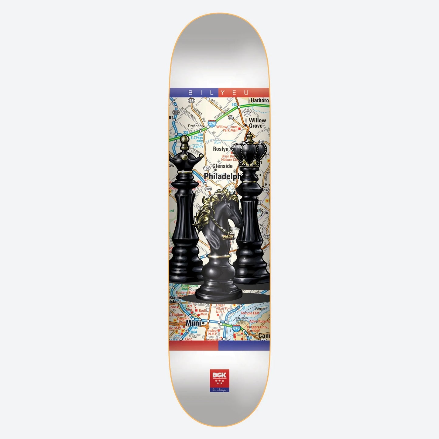 Kevin Bilyeu Strategies Autographed  Pro Deck  8.0 X 31.7