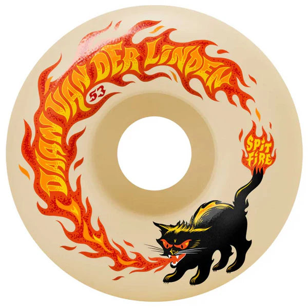F4 99DU Classic Daan Pyrocat Pro Wheels Nat/Wht